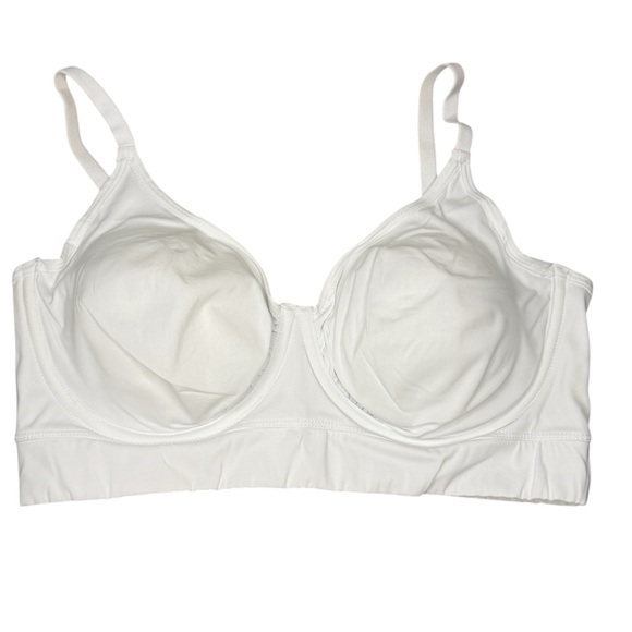 Rhonda Shear 2-pack Butterknit No Wire Underwire Bra Size XL Beige White NWOT - Picture 6 of 16